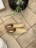 Fashion Bailamos Brand Women Slipper Ladies Sumer New Slip On Ladies Casual Mules Shoes Soft Flat Heel Outdoor Dress Sandal Shoes Mujer