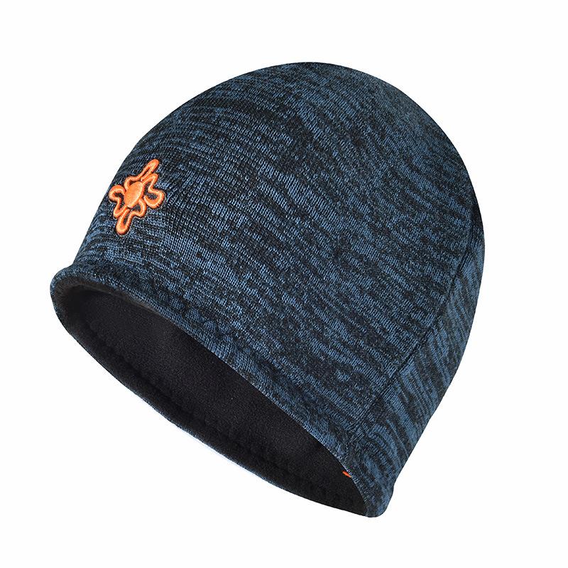 Winter Warm Knitted Hat for Men's Running and Cycling Windproof and Cold Proof Hat Head Cover Hat Ear Protection Hat