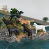 Shepherd, Rottweiler, Labrador, Cane Corso, Great Dane Dog Figurine Set