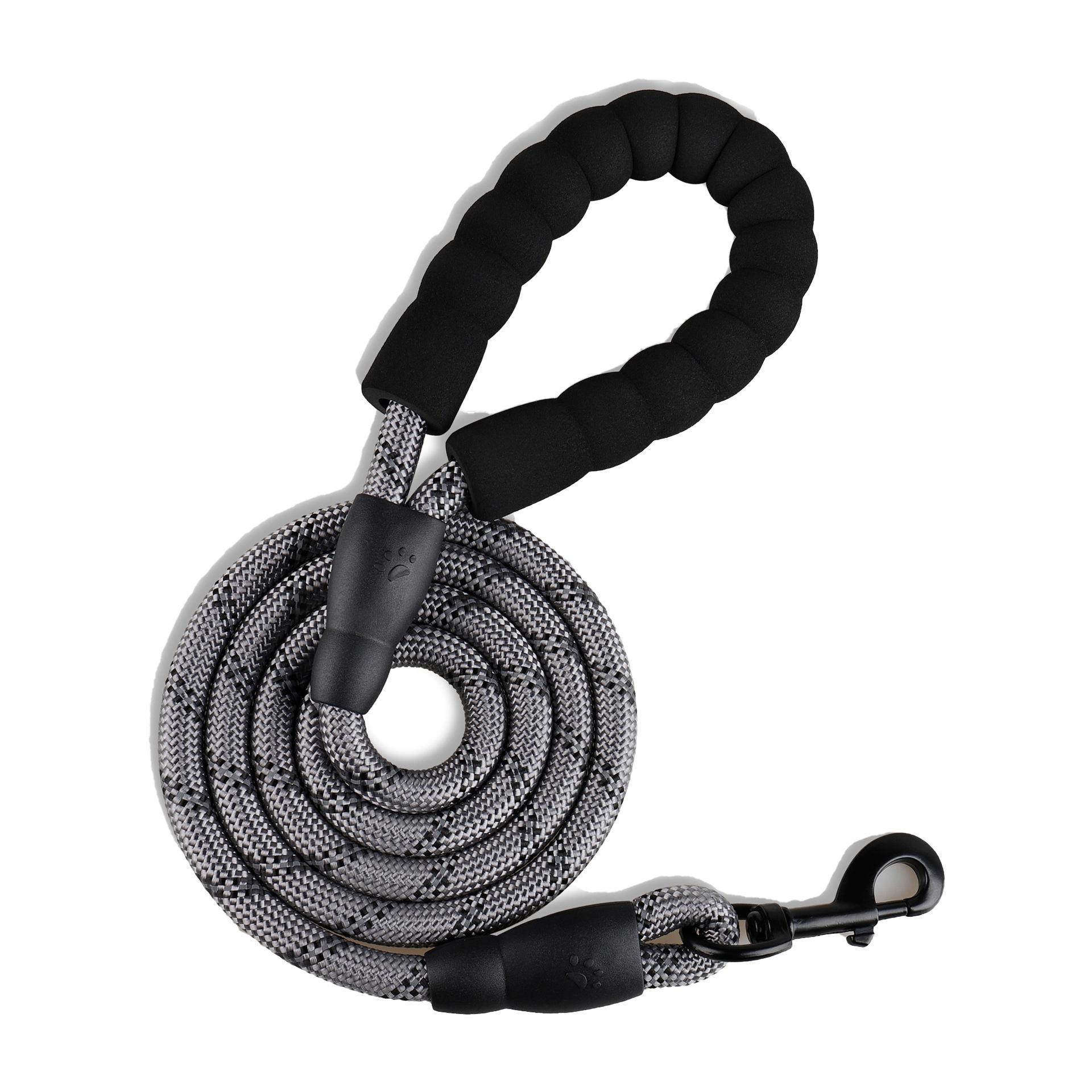 

Reflective Dog Leash With Comfortable Padded Handle - Double Heavy Duty Traction Rope For Strong Dogs - Enhance Safety And Contr One Size