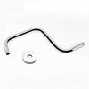 Wall Mounted Shower Head Bracket Stainless Steel Easy Installation Shower Arms Silver Black Shower Head Bar Bathroom Hardware