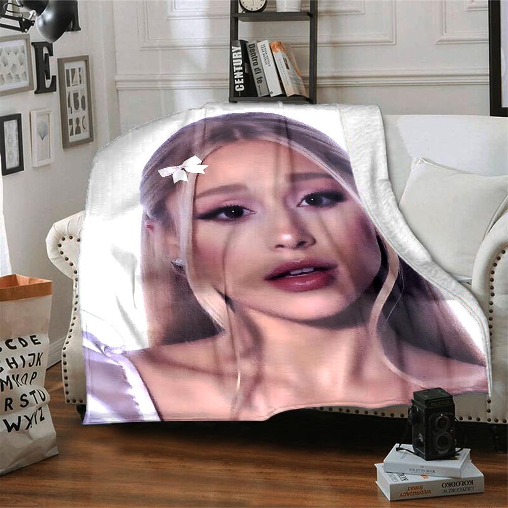 Modern Fashion Portrait Blanket Soft Throw Blanket For Home Bedroom Bed Sofa Travel Office Solid Christmas Blanket