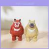 Wooden Craft Bear Big And Bear Second Decorative Figurines Home Office Car Decor Gift For Friends