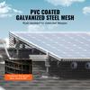 SucceBuy Solar Panel Bird Guard Critter Guard Roll Kit Stainless Steel Fastener Solar Panel Rustproof PVC Coating Wire Roll Mesh