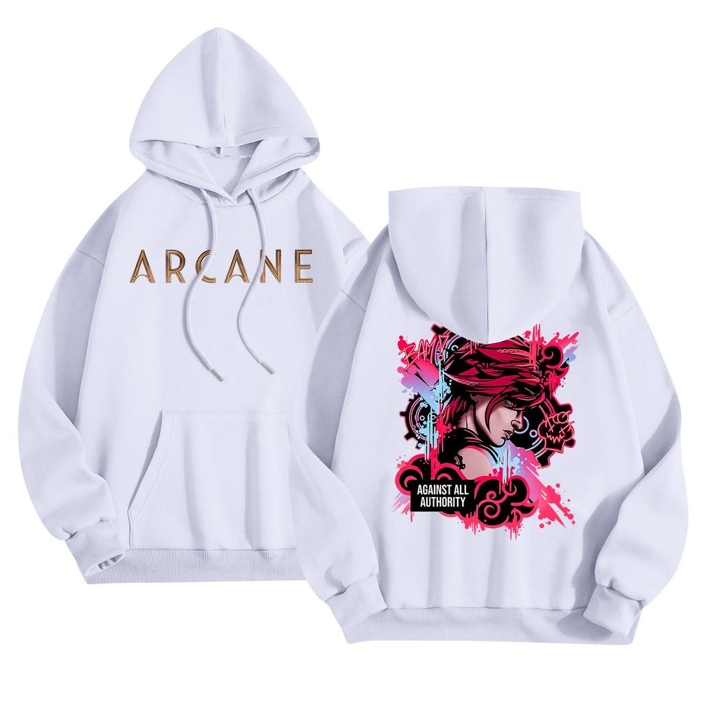 Women Fashion O Neck Long Sleeve Printed Top Hoodie Sweatshirt