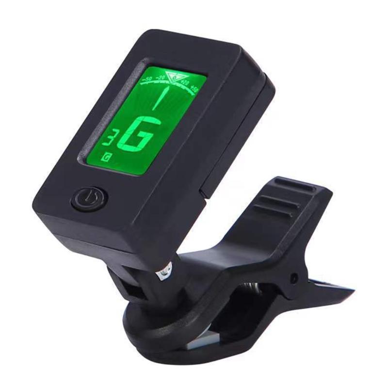 Digital Guitar Tuner with LCD Display for Guitar Bass Violin String Instrument