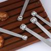 5Pcs/Set Stainless Steel Small Measuring Spoons Seasoning Dry And Liquid Ingredients Kitchen Accurate Cooking Gadgets