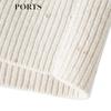 Ports Women's Half-High Collar Cashmere Blend Sweater