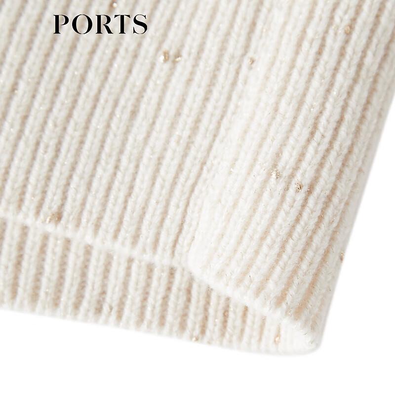 Ports Women's Half-High Collar Cashmere Blend Sweater