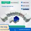 European-Style Denture & Retainer Storage Box with Funnel Drain