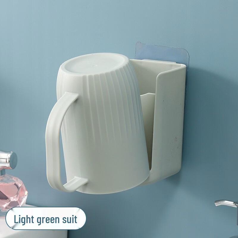 MDNG Wall-Mounted Toothbrush Holder with Cups