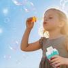 Bubble Bottle Toys Mini Ice Cream Shape Portable Bubble Bottle Non-Spill Inverted Design Machine Blower Maker for Kids Outdoor Play Picnic Fun Party