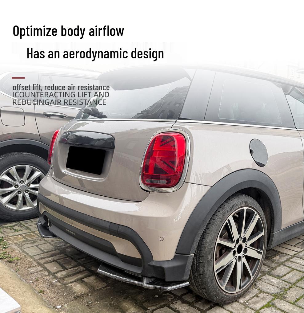 Mini Cooper F55/F56/F57 Rear Lip Diffuser Kit for Late Model Modifications