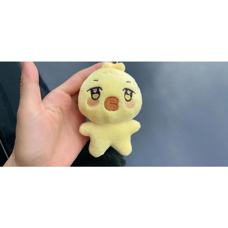 10cm Ateez Aniteez Plüschtier Schlüsselanhänger Cartoon Niedlicher Plüsch Anhänger Schlüsselanhänger Tasche Zubehör Yunho Yeosang Erwachsene Fans Geschenke