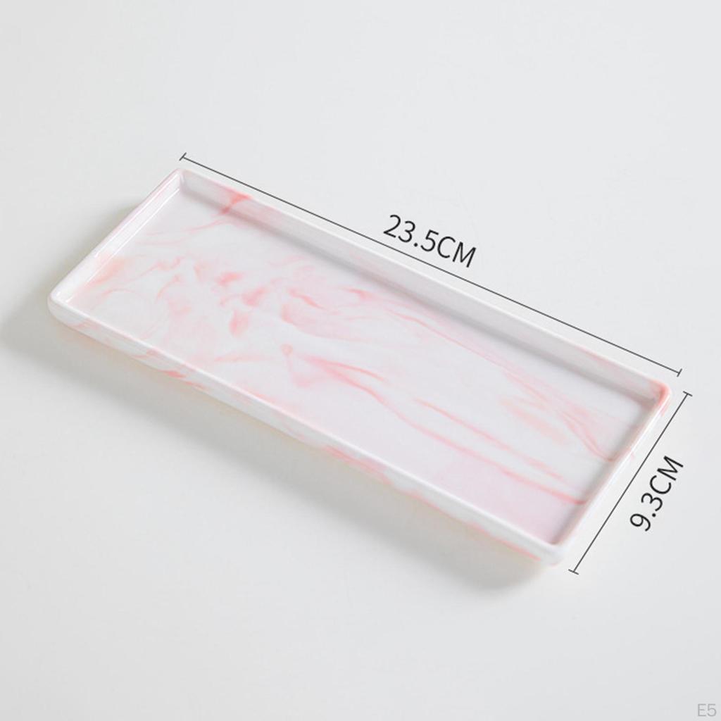 Ceramic Bathroom Vanity Tray Classic Rectangle For Dining Room Wedding Home