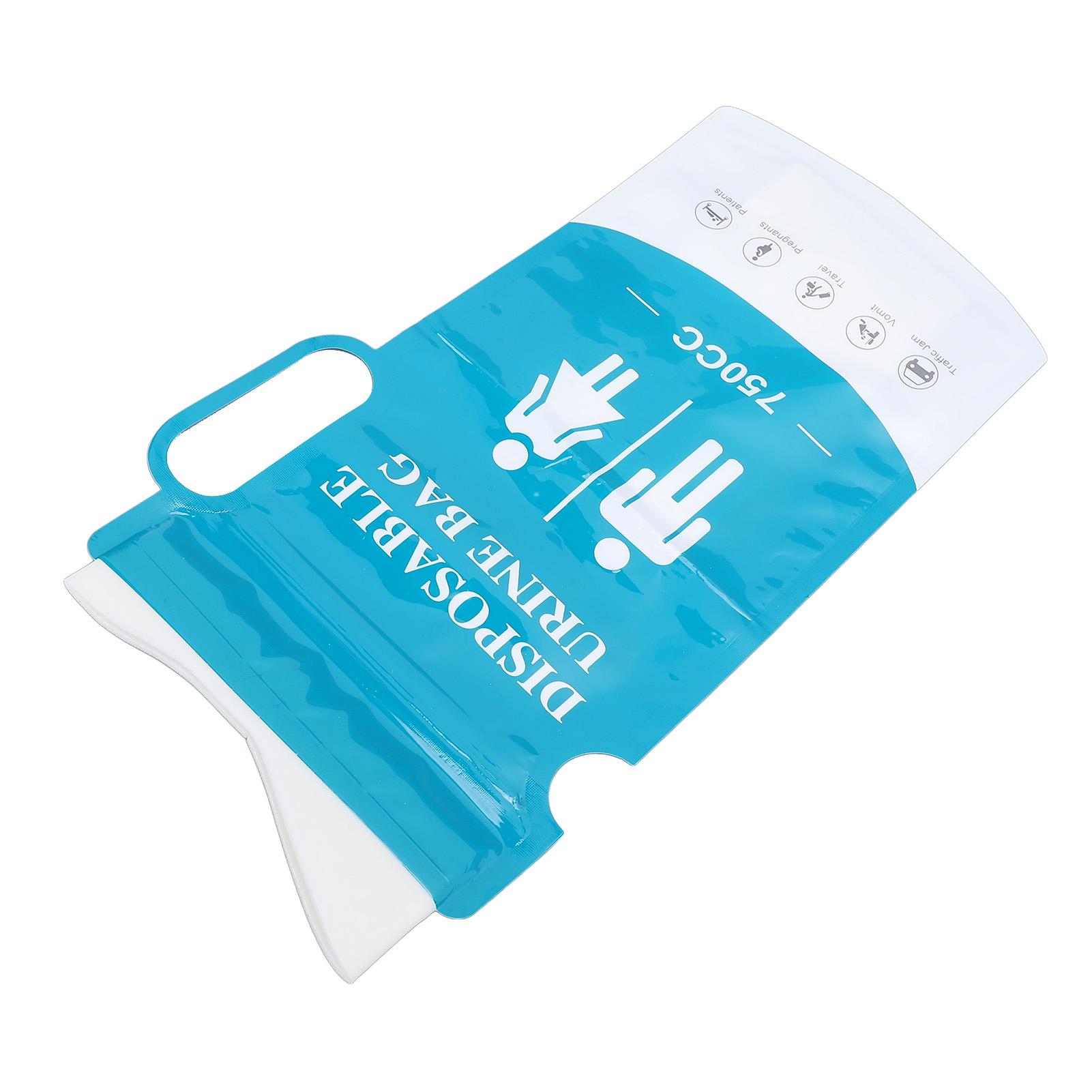 

10PCS Portable Urine Bag Rapid Solidification Disposable Emergency Urinal Bag for Cars