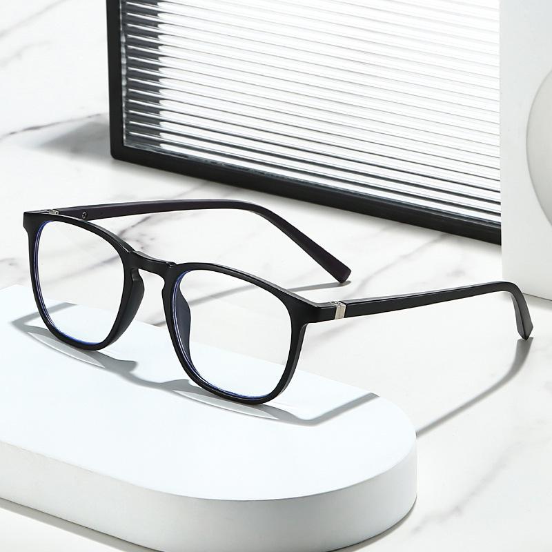 High-End TR90 Anti-Blue Light Glasses: Fashionable, Durable, HD Vision for Middle-Aged and Elderly Men and Women, Customizable for Myopia.