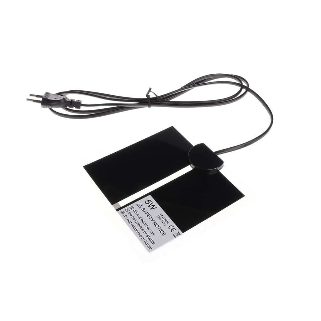 

Многоцелевой коврик для обогрева рептилий 25,6 x11 Террариумный нагревательный коврик для черепах, змей, ящериц, лягушек, пауков, растений