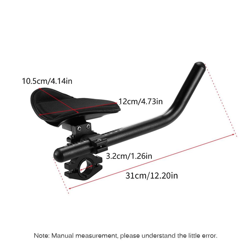Bicycles Rest Handlebar Extension Aluminum Alloy Triathlons Handlebar Rest Armrest Rod Cycling Accessories Enduring