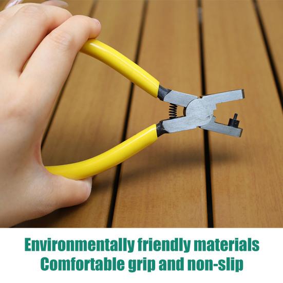 Watchband Faux Leather Hole Punch Pliers Universal Multi-purpose Straps Belts Shoes Collars