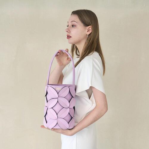 Suin Leaf Bucket Bag - Lilac