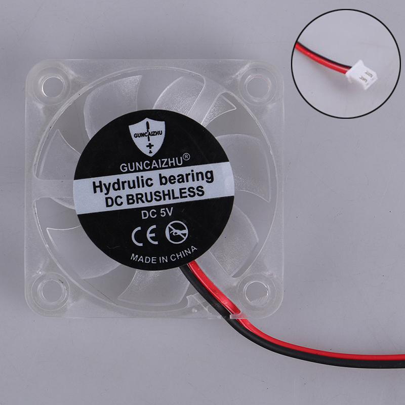 4010 Dc 5V 12V 24V Cooling Fan Led Iight Emitting Hydraulic Bearing 2Pin