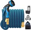 Automatic Retractable Garden Sprinkler & High-Pressure Water Gun with Soft Hose for Flower Watering, Landscape, and Car Wash.