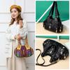Retro Fashion Multifunctional Handbag with Rivet Decoration, Single Shoulder Diagonal Cross Women's Handbag
