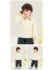Kaka Panda Kids' Long Sleeve Polo Neck T-shirt for Boys and Girls - Spring/Autumn Base Layer Top