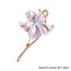 Enamel Oil Dripping Brooch Zinc Zinc Alloy Fashion Jewelry Creativity Shiny Flower Brooch  Activity Gifts