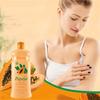 Papaya Body Lotion Fuktighetskrem for Lindring av Tørr Hud Nærende Hydrering med Langvarig Duft
