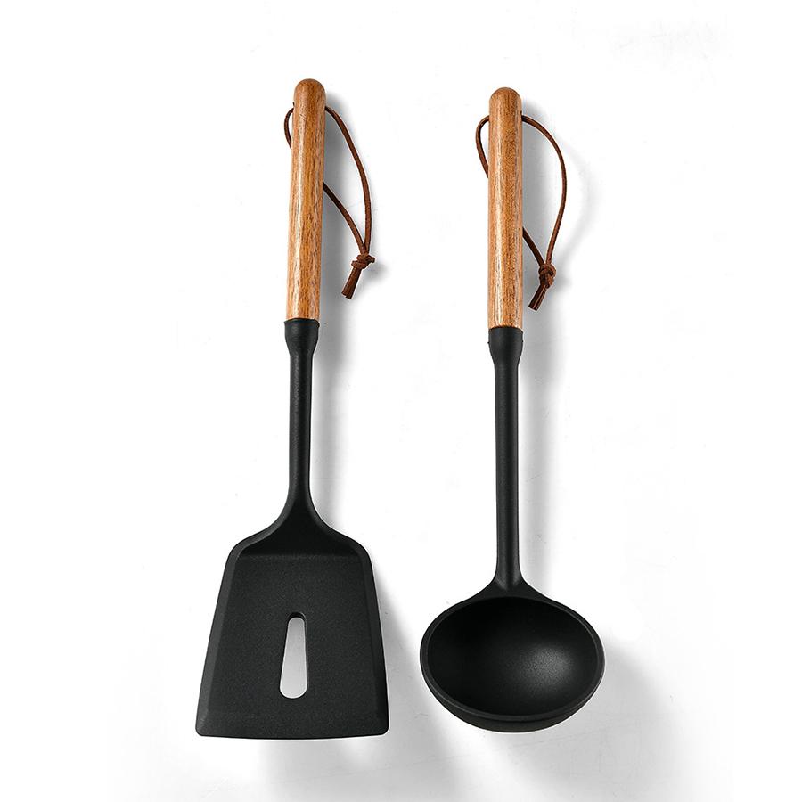Silicone Cooking Utensils Silicone Shovel Soup Ladle for Baking Mixing Grilling Serving Food Silicone Kitchen Cookware Utensils
