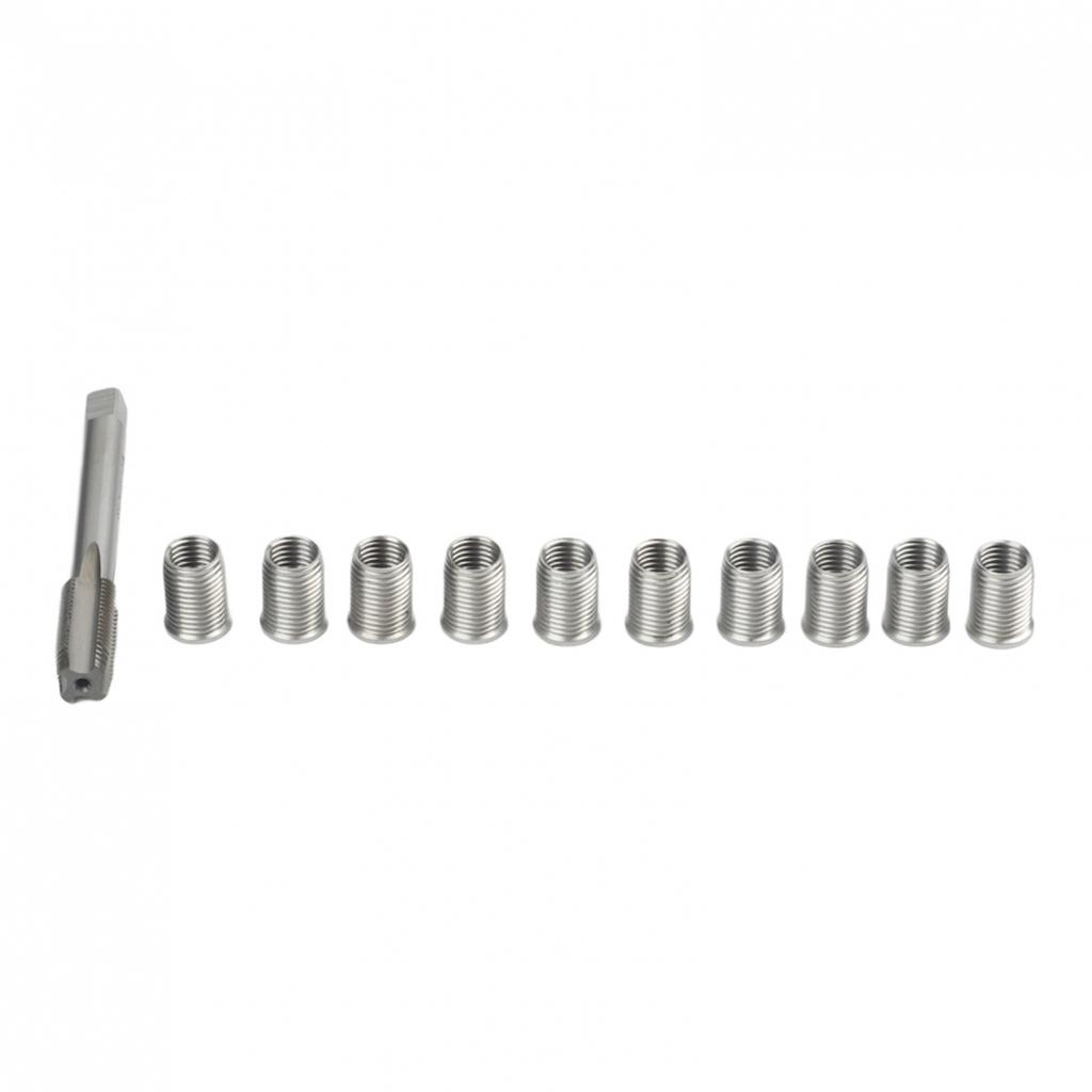 Stainless Steel Inserts M10X1.25 Tap Galvanized Finish