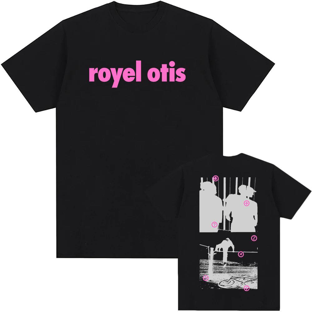 2025 Album Hickey T-shirt Royel Otis Pop Duo Band Tshirts Short Sleeve Summer Unisex Streetwear Casual Fashion Men Women T Shirt