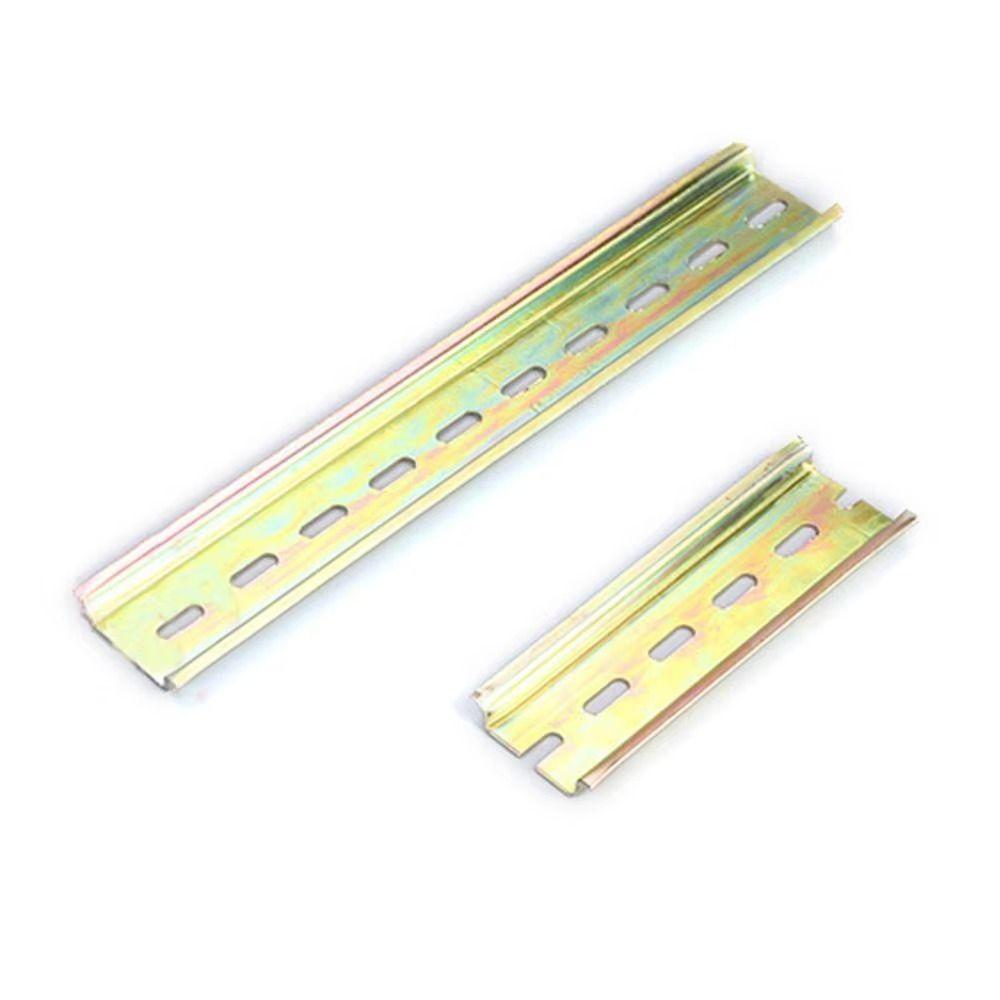 1mm Thickness Guide Rails 10-50cm Terminal Blocks Durable AC Contactor Electrical Installation