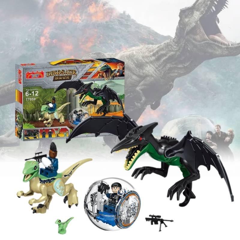 Spannendes Jurassic Dinosaurier Baustein-Set fördert Kreativität und Problemlösungsfähigkeiten