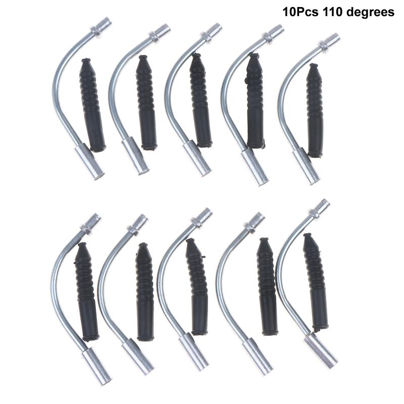 

10Pcs V Brake Noodle And Boot Set Cable Guide Bend Tube Pipe Sleeves Protector Hose Brake Mtb Mountain Bike Outdoor Noodles A1