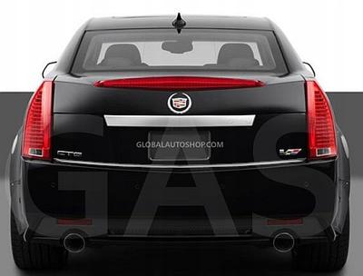 Cadillac CT6 - Bagaj Kapağı için KROM çıta