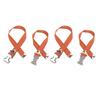 4Pcs Drywall Stilts Straps Flexible Nylon Aluminum Alloy Buckle Adjustable Drywall Foot Band Straps