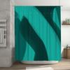 Luxury Green Shower Curtain with Modern Pattern for Bathroom Decor 3D Printing Waterproof Fabric Perfect Gift Idea