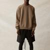 Fear of God Essentials Fleece Crewneck Sweatshirt Unisex Tops Taupe FOG-SS21-591