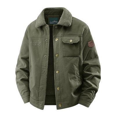 Nuova Giacca con Collo Rialzato Autunno e Inverno Uomo Larga Casual Abbigliamento Uomo Giacca con Velluto Aggiunto Primavera e Autunno Abbigliamento Sportivo da Esterno