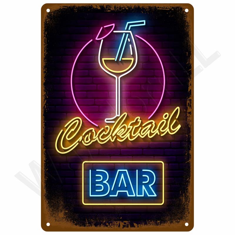 Vintage Kamerdecoratie Huisdecoratie Artikelen Tinnen Borden Esthetisch Mannenslaapkamer Metalen Borden Retro Metalen Plaat Posters Muurkunst Muurschildering
