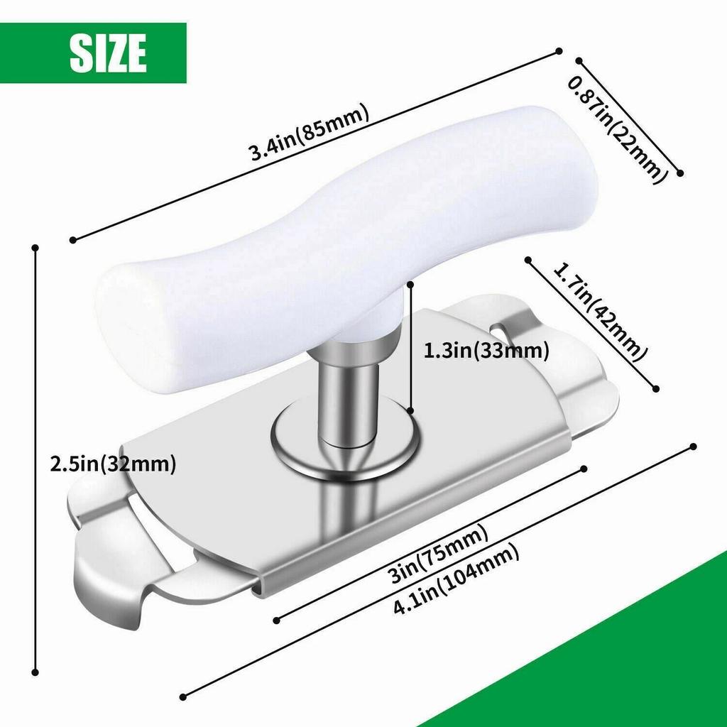 Adjustable Stainless Steel Jar Opener Manual Can Bottle Lid Gripper Effortless Kitchen Tool for Weak Hands Seniors Arthritis