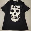Misfits Shirt Mens 2XL XXL Black Skull Punk Rock 80s Biker Heavy Metal Music NWT
