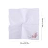 Embroidery Sweat Absorbent Pocket Handkerchief for Wedding Party Activities Soft and Absorbent Pocket Towel