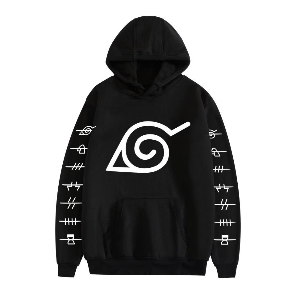 Naruto Hinman Anime Men'S And Women'S Fashion Casual Hooded Sweater