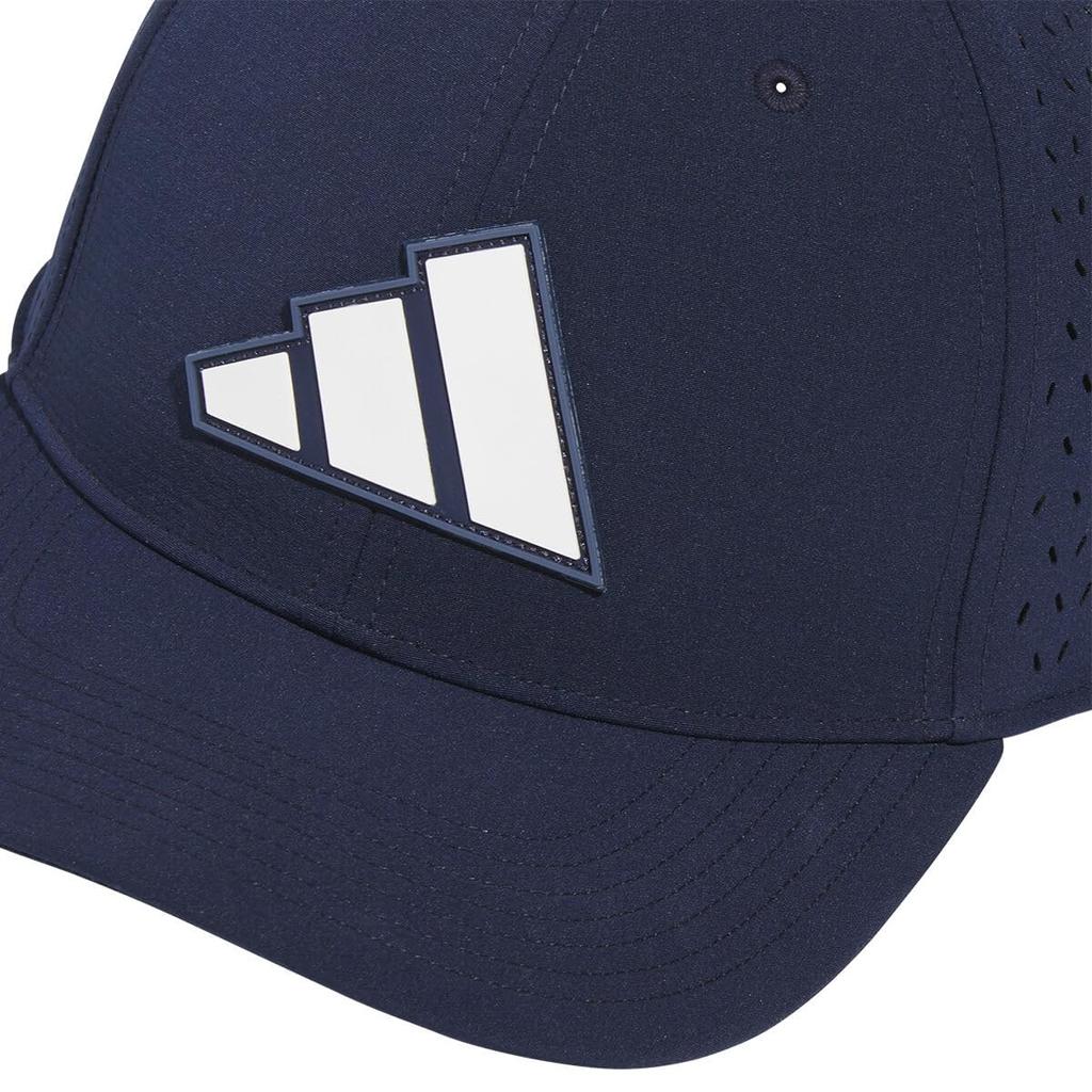 adidas Golf Water-Repellent Tour Cooling Cap - Laser-Cut Breathable Navy KCL42