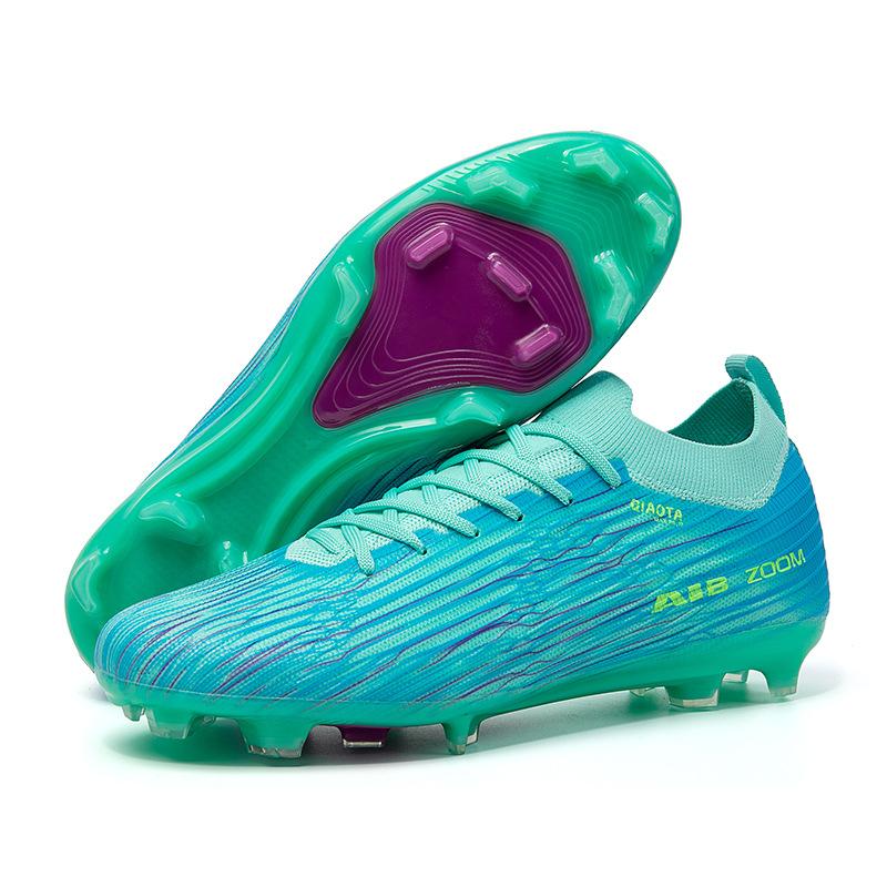 Men'S And Women'S Long-Nail Football Shoes Training Shoes Competition Youth Lace-Up Soccer Shoes