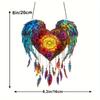 Acrylic Dream Catcher Series, Waterproof and Scratch-proof, Acrylic Indoor and Outdoor Atmosphere Decoration Pendant